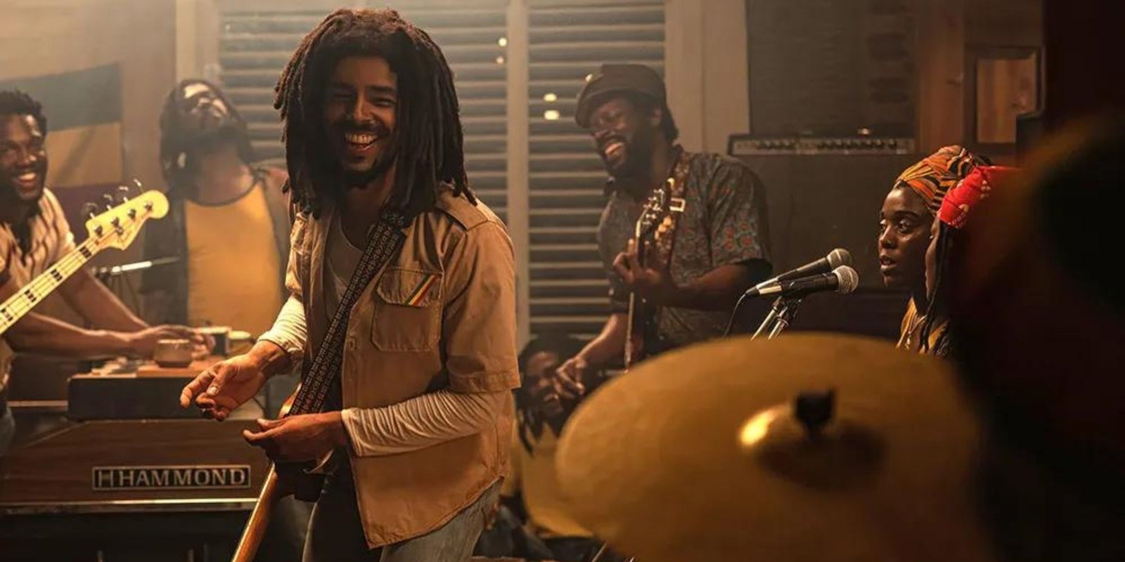 With the biographical movie "One Love" that is going to maintain its number one position for another week.