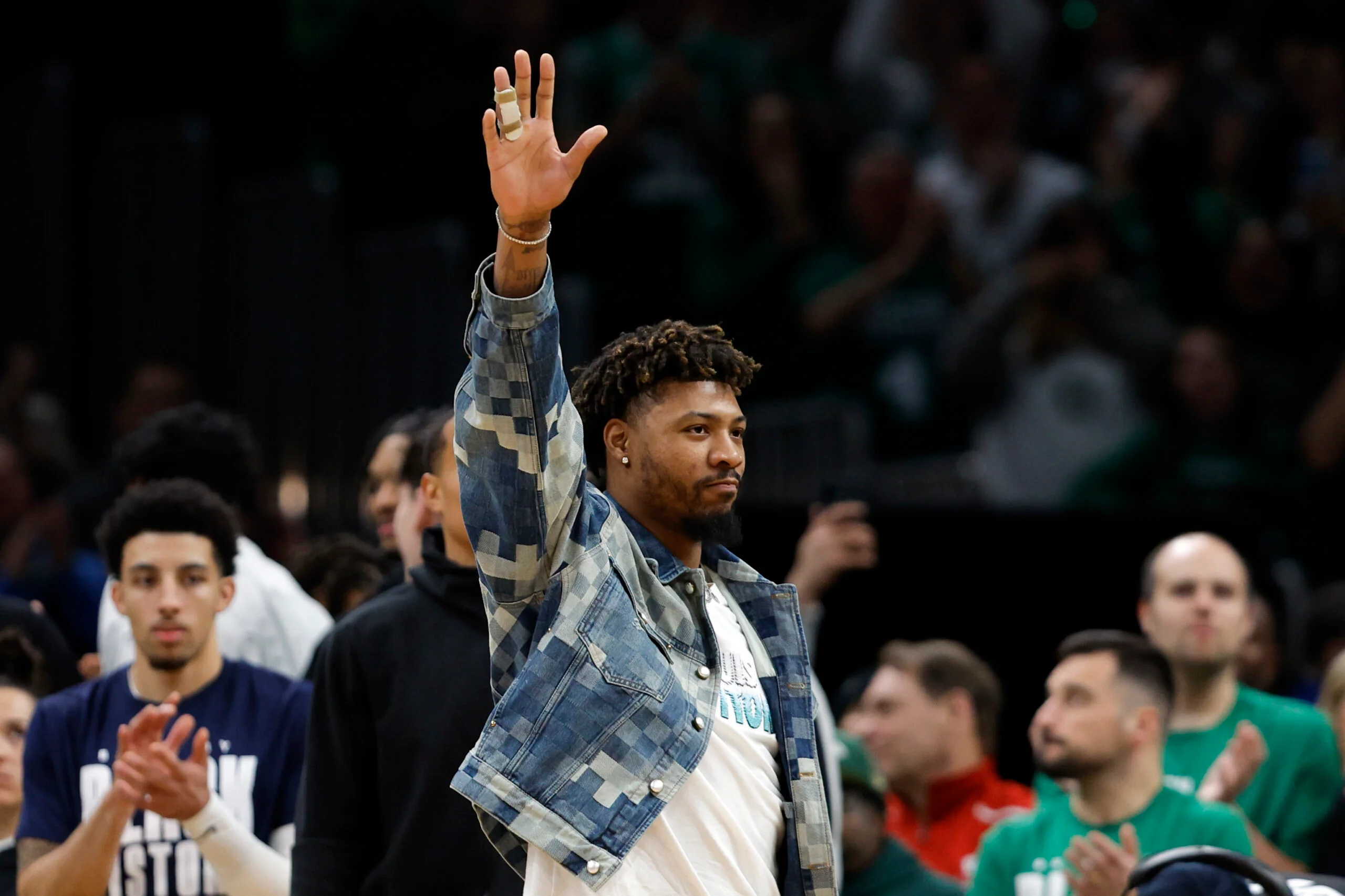 Marcus Smart BOSTON - The TD Garden was filled with emotions on Sunday night as Marcus Smart