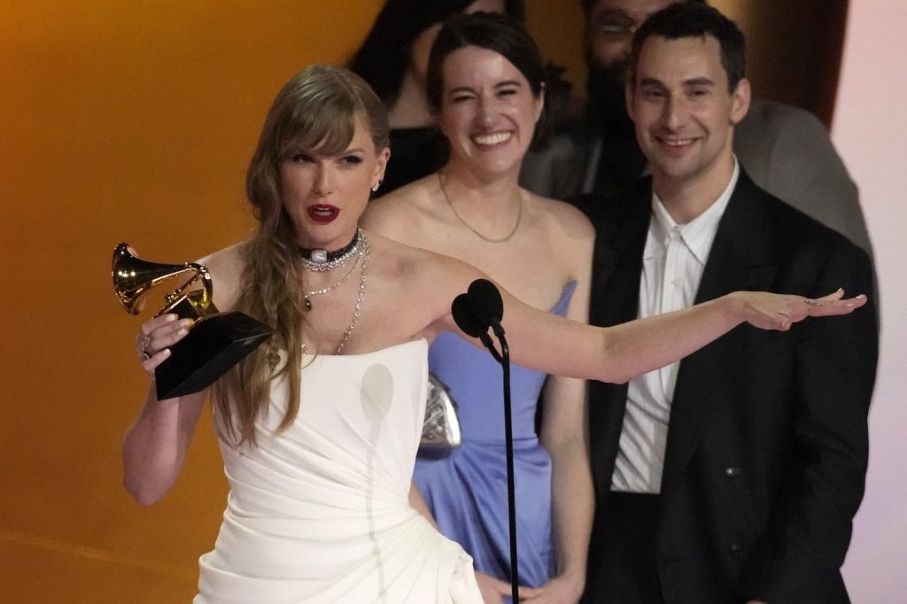 Taylor Swift secured her fourth Album of the Year win at the Grammy Awards