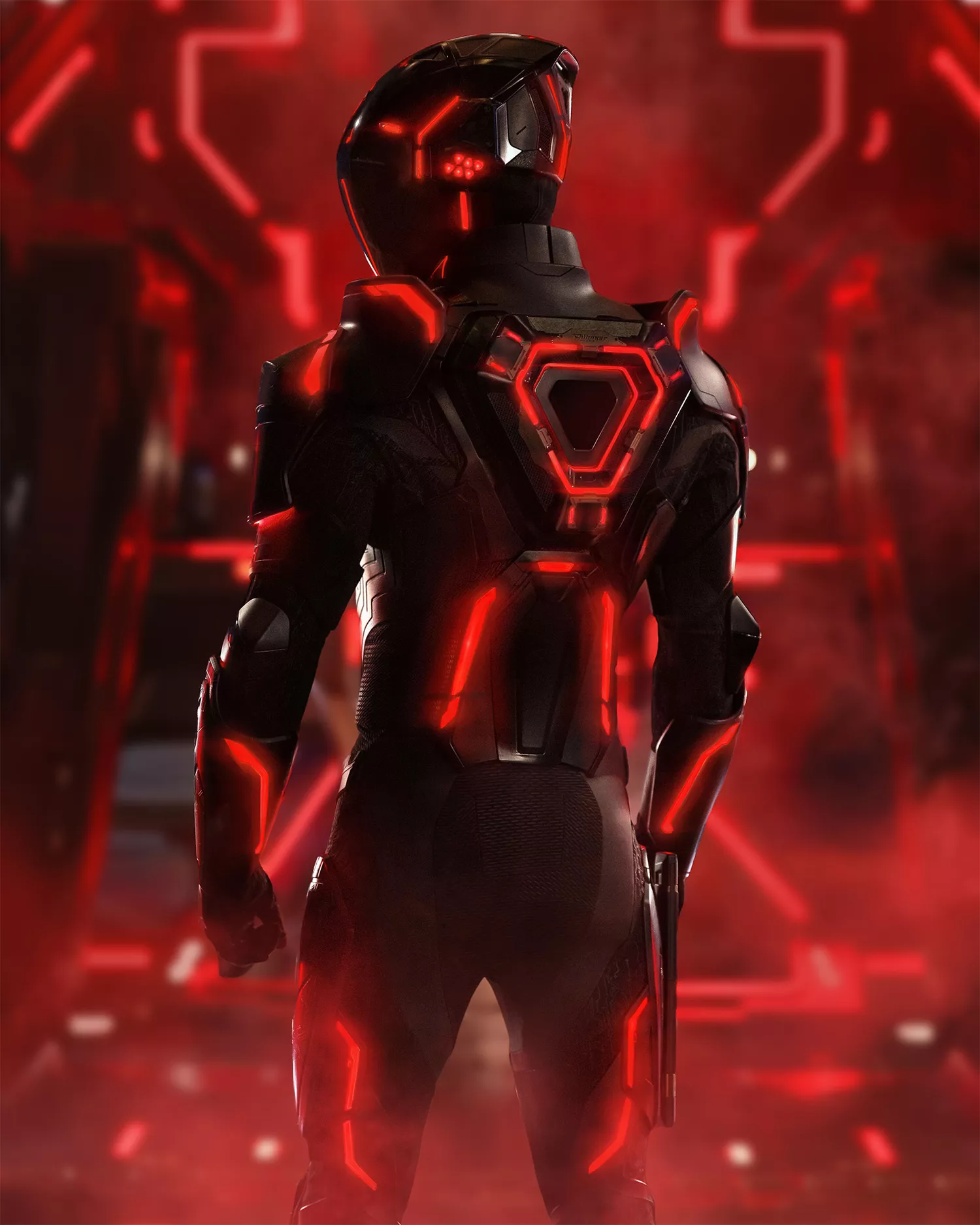 The first look at Jared Leto in his new role in Tron: Ares, a more challenging and exciting digital world.