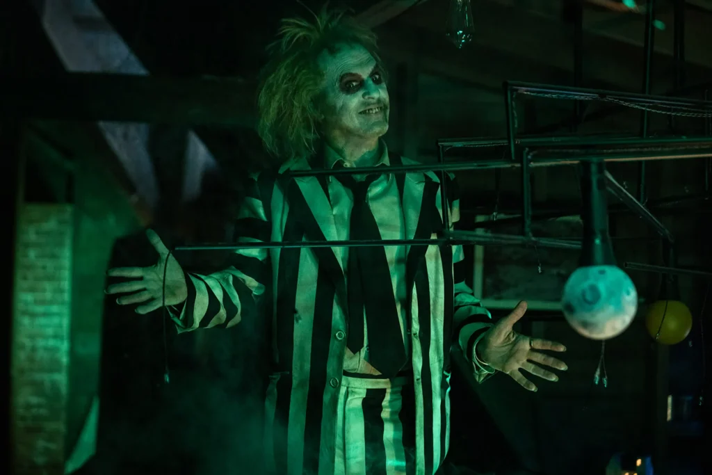 New 'Beetlejuice' clips reveal depth and hints of possible romance in the relationship between Lydia and Beetlejuice, finding a balance between old and new elements.