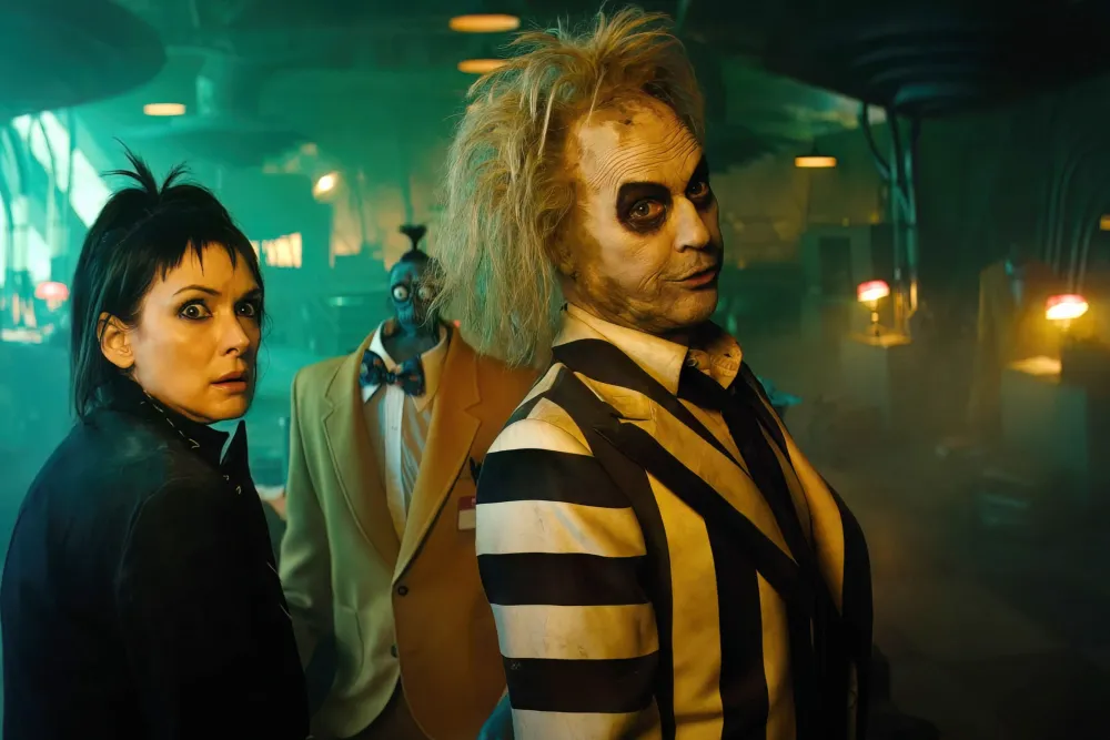 New 'Beetlejuice' clips reveal depth and hints of possible romance in the relationship between Lydia and Beetlejuice, finding a balance between old and new elements.