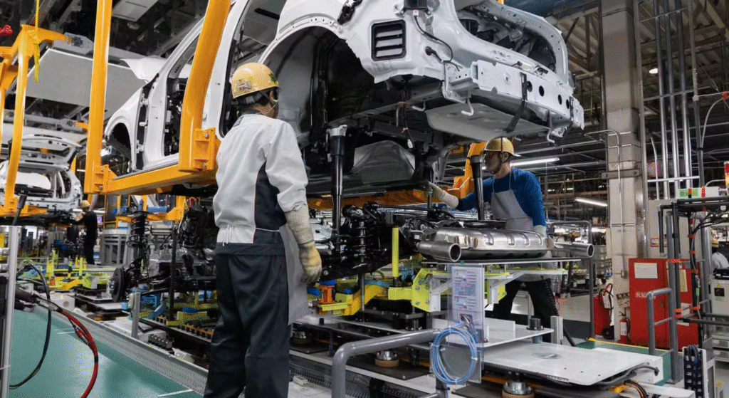 Mazda's Flexible Japan Plant Builds EVs, ICE on One Line to Beat Tariffs