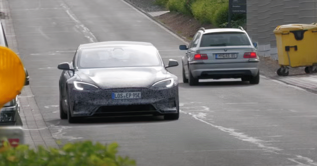 Tesla Model S Plaid Takes Another Swing At Porsche Taycan Turbo GT Nürburgring Record