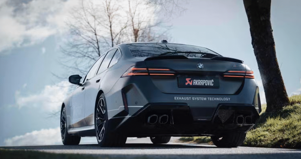 Akrapovic Revs Up the BMW M5 with Game-Changing Exhaust Upgrade