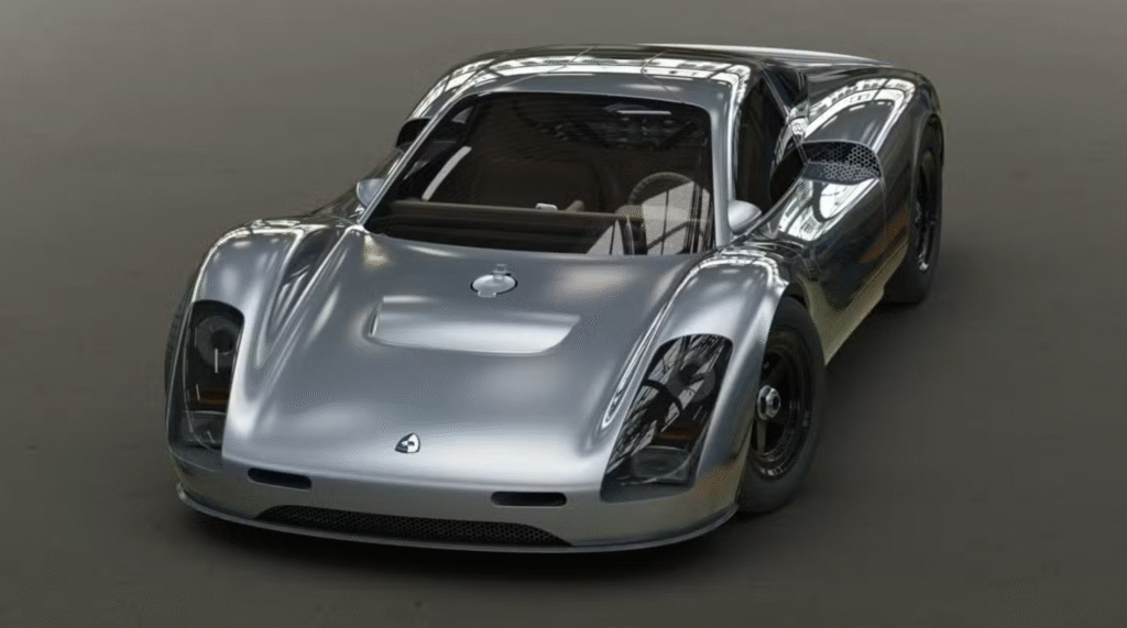 What inspired Shoreline Bespoke to design the LM Coupé Laguna Prototype One with a 1960s-style aesthetic